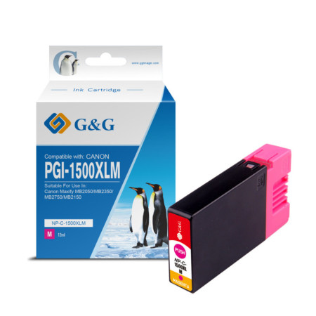 Canon PGI-1500XL Magenta (9194B001, PGI1500XLM) — Cartus