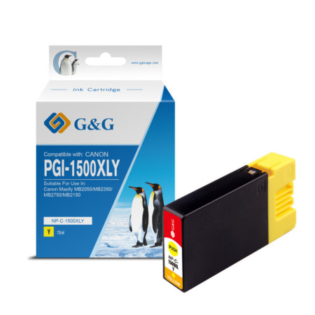Canon PGI-1500XL Yellow (9195B001, PGI1500XLY) — Cartus