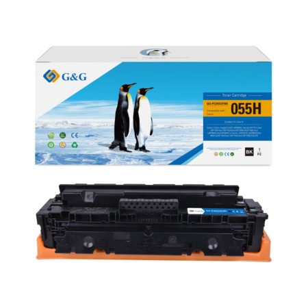 Canon 055H Black (3020C002, CRG-055HBK, CRG055HBK) — Toner
