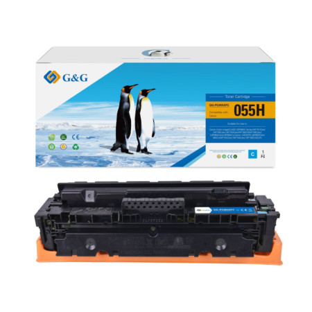 Canon 055H Cyan (3019C002, CRG-055HC, CRG055HC) — Toner