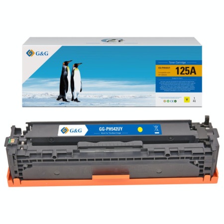 HP 125A Yellow (CB542A) — Toner Premium G&G