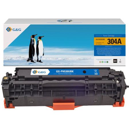 HP 304A Black (CC530A) — Toner Premium G&G