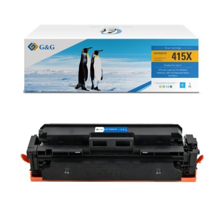 HP 415X Cyan (W2031X) — Toner Premium G&G