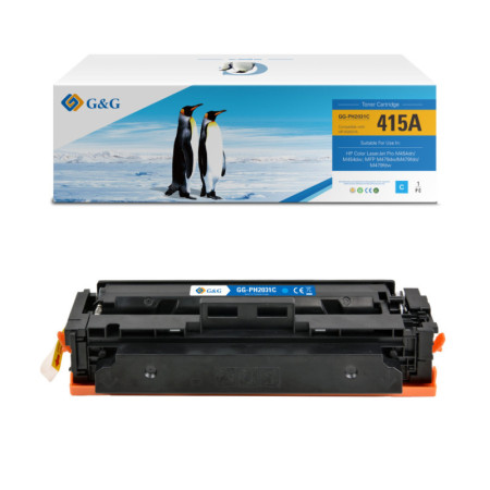 HP 415A Cyan (W2031A) — Toner Premium G&G