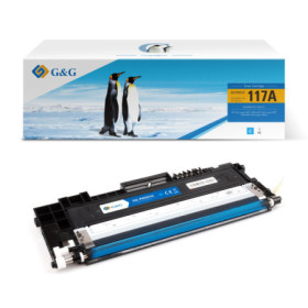 HP 117A Cyan (W2071A) — Toner Premium G&G