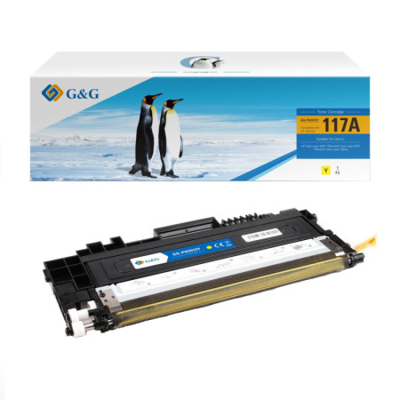 HP 117A Yellow (W2072A) — Toner Premium G&G