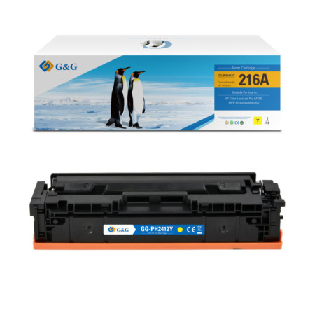 HP 216A Yellow (W2412A) — Toner Premium G&G
