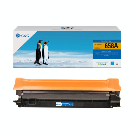 HP 658A Cyan (W2001A) — Toner Premium G&G
