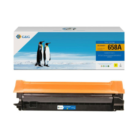HP 658A Yellow (W2002A) — Toner Premium G&G
