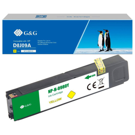 HP 980 Yellow (D8J09A) — Cartus Premium G&G