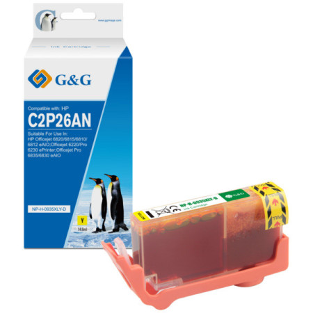 HP 935XL Yellow (C2P26AE) — Cartus Premium G&G