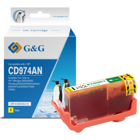 HP 920XL Yellow (CD974AE) — Cartus Premium G&G