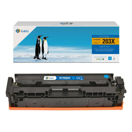 HP 203X Cyan (CF541X) — Toner Premium G&G