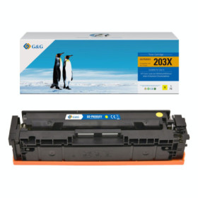 HP 203X Yellow (CF542X) — Toner Premium G&G