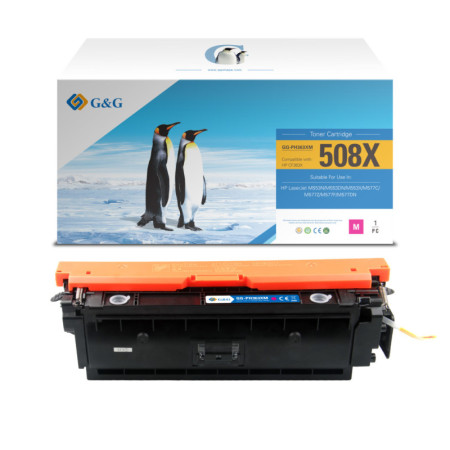 HP 508X Magenta (CF363X) — Toner Premium G&G
