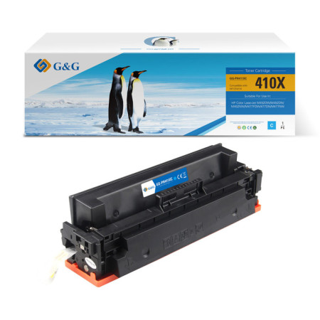 HP 410X Cyan (CF411X) — Toner Premium G&G