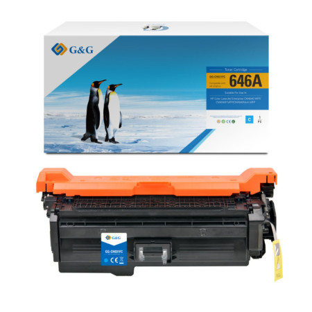 HP 646A Cyan (CF031A) — Toner Premium G&G
