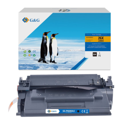 HP 26X Black (CF226X) — Toner Premium G&G