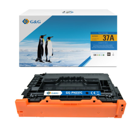 HP 37A Black (CF237A, HP237A) — Toner Premium G&G