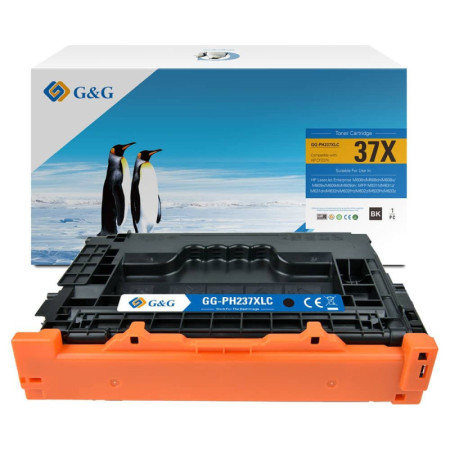 HP 37X Black (CF237X, HP237X) — Toner Premium G&G