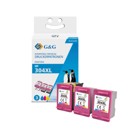 HP 304XL Color (N9K07AE) — Cartus Premium G&G