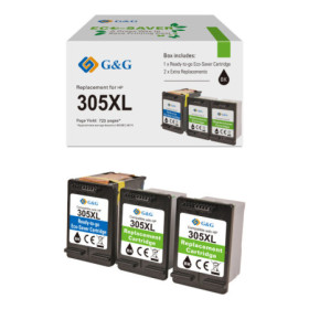 HP 305XL Black (3YM62AE) — Cartus Premium G&G