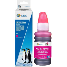 Canon 490M Magenta (0665C0011, GI490M) — Flacon cerneala