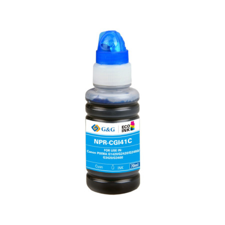 Canon 41C Cyan (4543C001, GI41C) — Flacon cerneala Premium