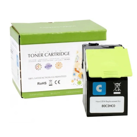 Lexmark 802HC (80C2HC0) Cyan Return Program — Toner Premium