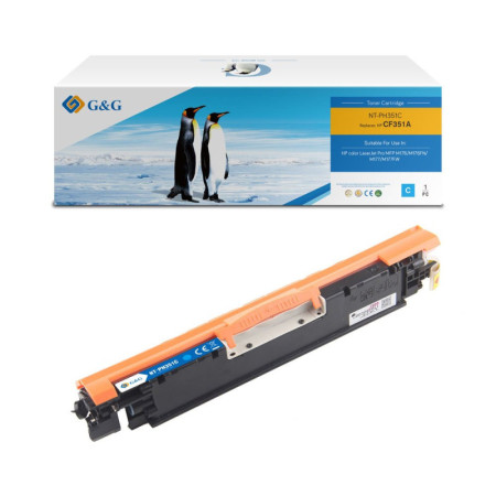 HP 130A Cyan (CF351A) — Toner Premium G&G