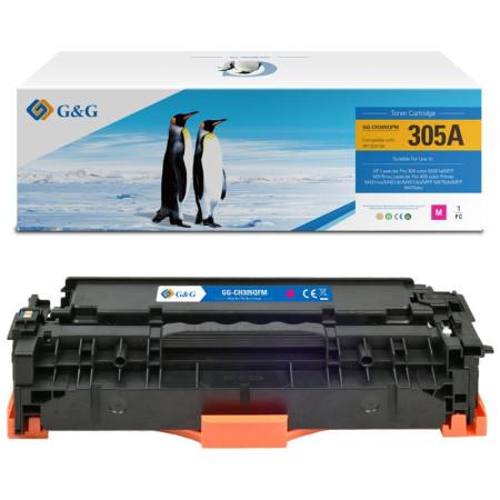 HP 305A Magenta (CE413A) — Toner Premium G&G