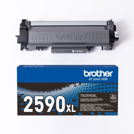 Brother TN 2590 XL Black (TN-2590XL, TN2590XL) — Cartus de