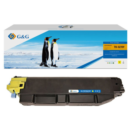 Kyocera TK-5270Y Yellow (TK5270Y, 1T02TVANL0) — Toner