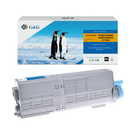 Oki 46490608 Black — Toner Premium G&G