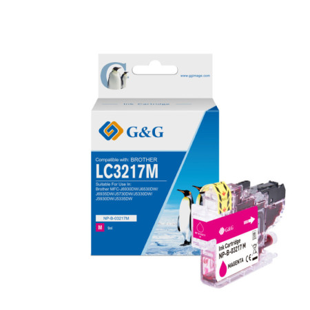 Brother LC 3217 Magenta (LC-3217M, LC3217M) — Cartus
