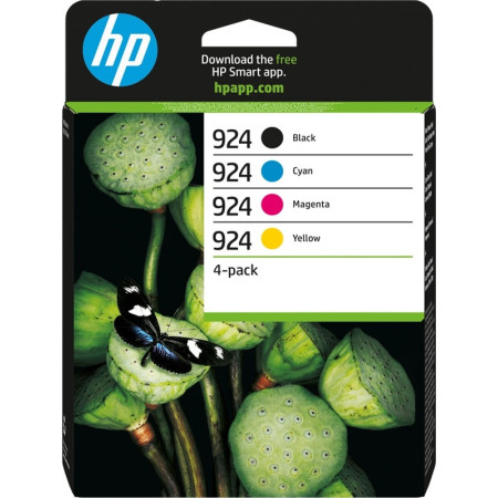 HP 924 Multipack CMYK (6C3Z1NE) — Pachet cartuse de cerneala
