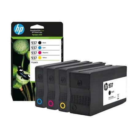 HP 937 Multipack CMYK (6C400NE) — Pachet cartuse de cerneala