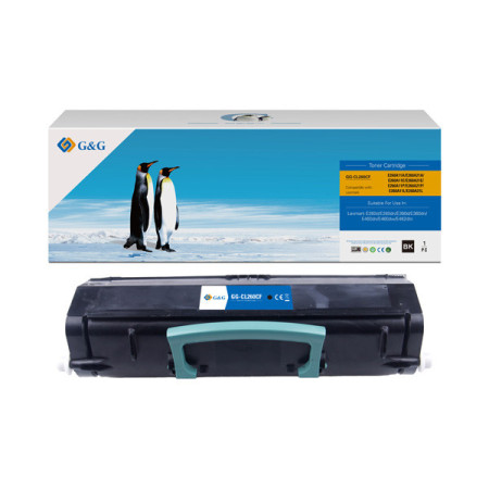 Lexmark E260A11E Black Return Program — Toner Premium G&G