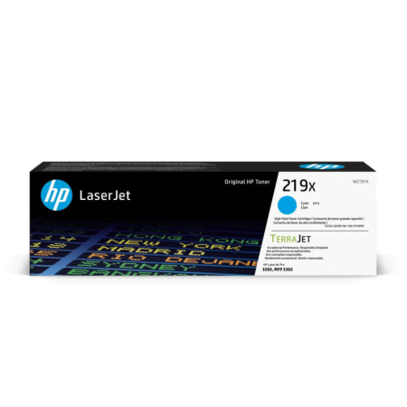 HP 219X Cyan (W2191X) — Cartus de toner