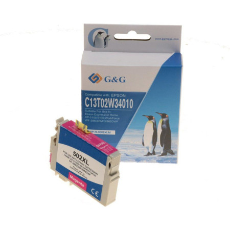 Epson 502XL Magenta (C13T02W34010) — Cartus Premium G&G