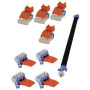 Kit role mentenanta HP RM2-6800-000CN Transfer Roller with Gear