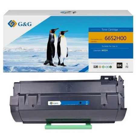 Lexmark 66S2X00 Black Return Program — Toner Premium G&G