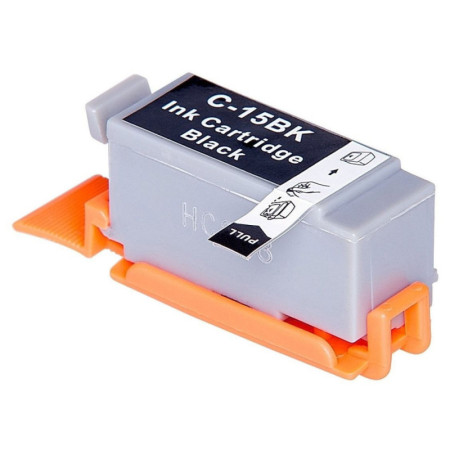 Canon BCI-15BK Black (8190A002, BCI15BK) — Cartus compatibil