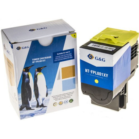 Lexmark 802SY (80C2SY0) Yellow Return Program — Toner