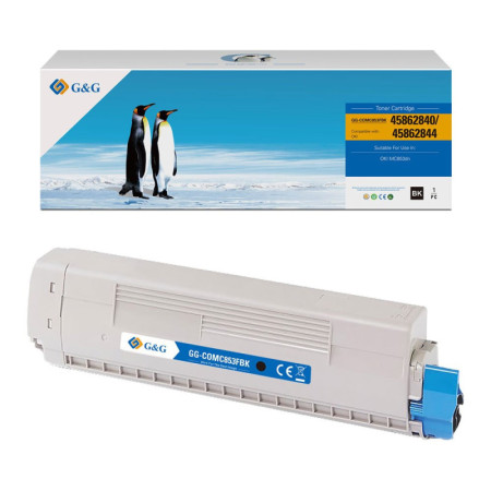 Oki 45862840 Black — Toner Premium G&G