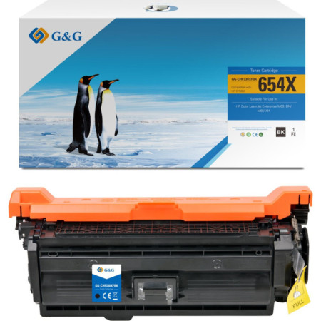 HP 654X Black (CF330X) — Toner Premium G&G