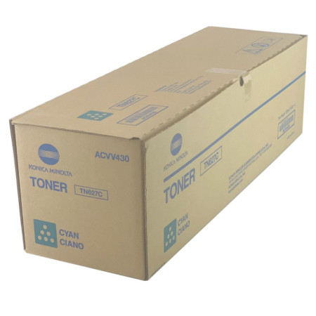 Konica Minolta TN627C Cyan (ACVV450, TN-627C) — Cartus de