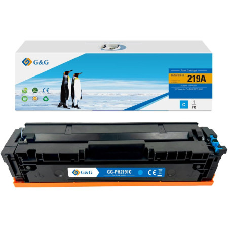 HP 219A Cyan (W2191A) — Toner Premium G&G
