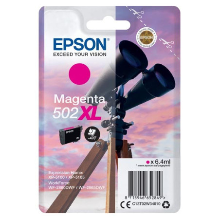 Epson 502XL Magenta (C13T02W34010) — Cartus de Cerneala