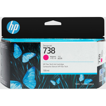 HP 738 Magenta (498N6A) — Cartus de Cerneala